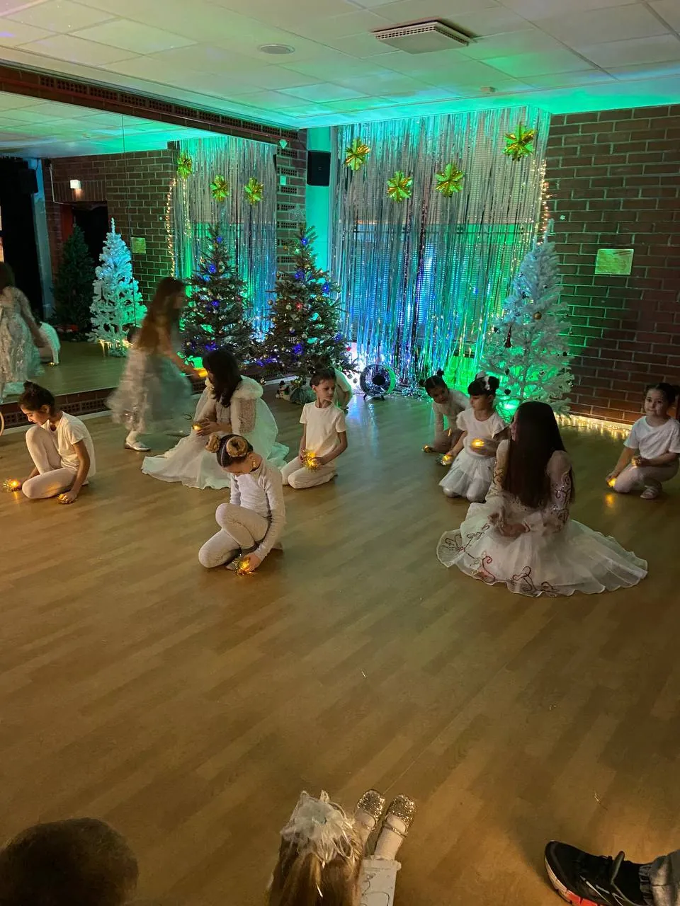 A dance performance at a celebration