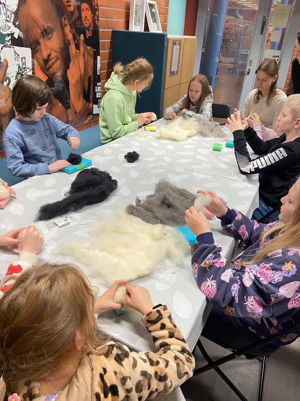 Wool felting workshop